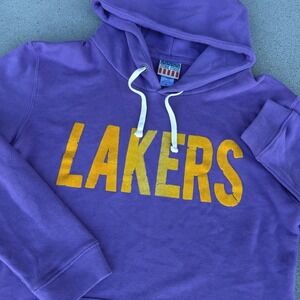 Junk Food Los Angeles Lakers Hoodie Men Large Pullover NBA